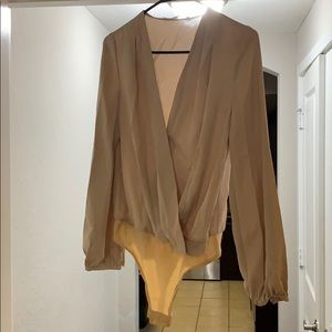 REVOLVE Amanda Uprichard Crossover Bodysuit - S